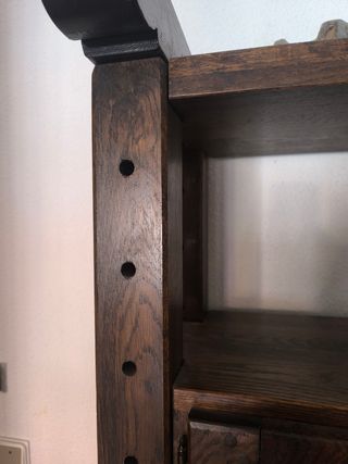 Estantería madera roble - Librería