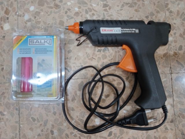 Pistola pegamento EM home + barrita