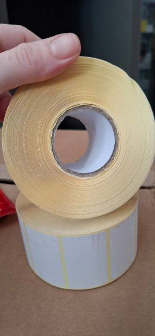 Rotoli etichette adesive nuove