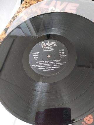 Vinile Creedence Clearwater Revival Live in Europe