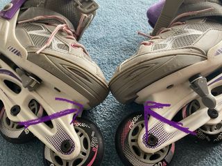 Patines Oxelo 32-35 extensibles con funda
