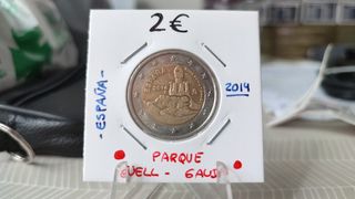 2€ España 2014 - Parque Güell