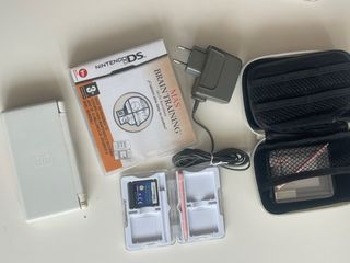 Nintendo DS blanca + Brain Training