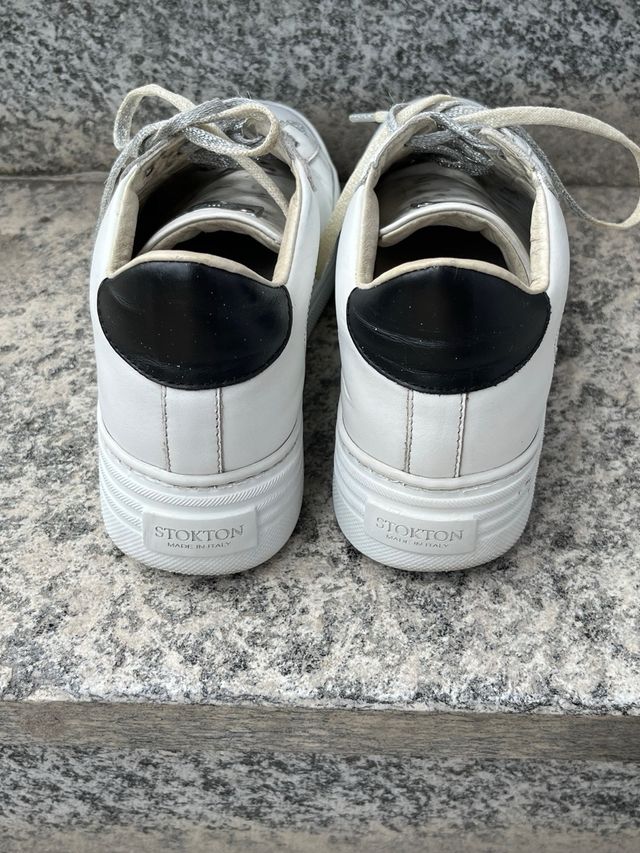 StokTon Sneakers bianche donna