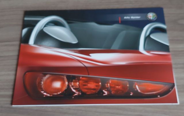 Depliant Alfa Romeo Spider