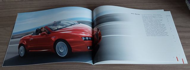 Depliant Alfa Romeo Spider