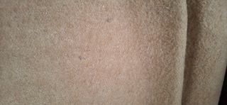 1 Coperta Lana Beige - Letto Singolo