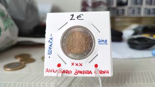 2€ España 2015 - Bandera Europa