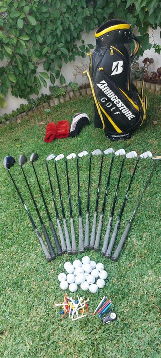 SET COMPLETO DE PALOS Y BOLSA DE GOLF