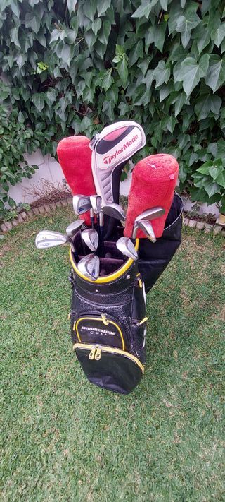 SET COMPLETO DE PALOS Y BOLSA DE GOLF