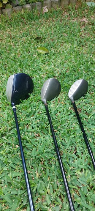 SET COMPLETO DE PALOS Y BOLSA DE GOLF