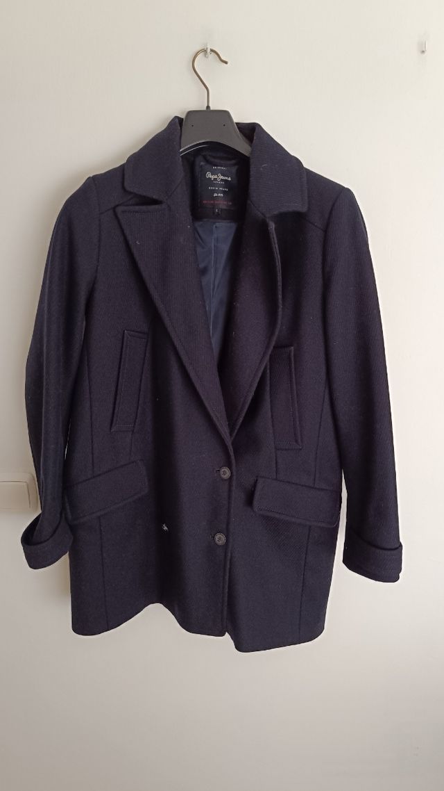 Abrigo Pepe Jeans azul marino - L