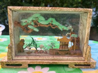 Diorama Cinese in Corteccia