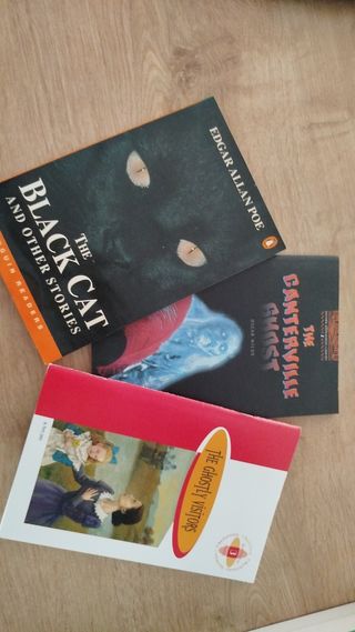 Pack 3 libros en inglés <100 páginas