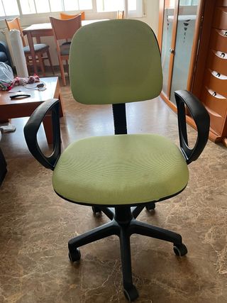 Silla escritorio verde