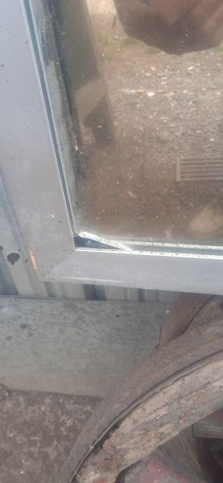 Espejo rectangular plateado