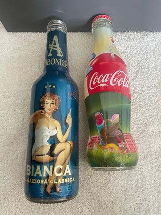 Bottiglie CocaCola & Gazzosa Bianch