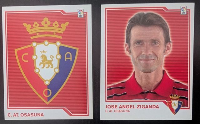 6 Cromos Liga 2007-2008 Osasuna