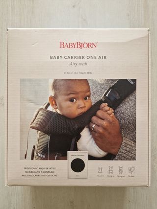 Babybjorn One Air: Mochila Portabebés malla