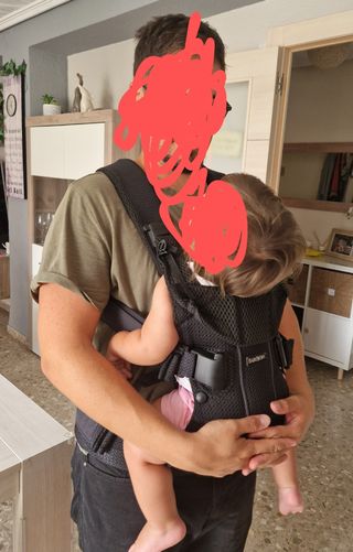 Babybjorn One Air: Mochila Portabebés malla