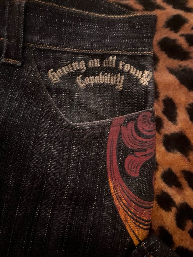 Vaqueros Raw Blue 2000s