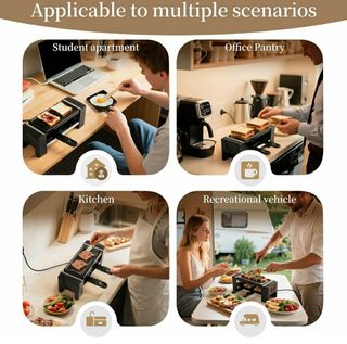Parrilla Eléctrica para 2personas Grill Plancha