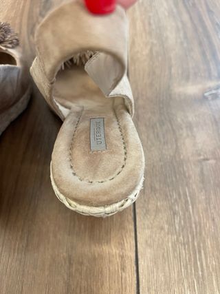 Alpargatas Uterqüe beige