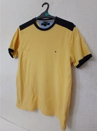Camiseta Tommy Hilfiger M amarilla