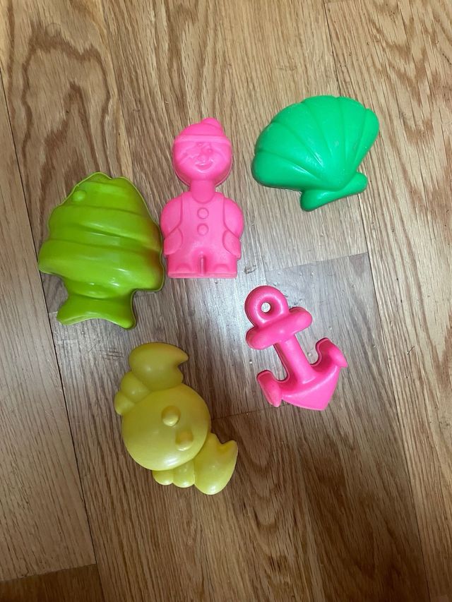 Cubo playa Barbie infantil