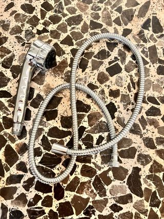 Doccia con flessibile - Argento