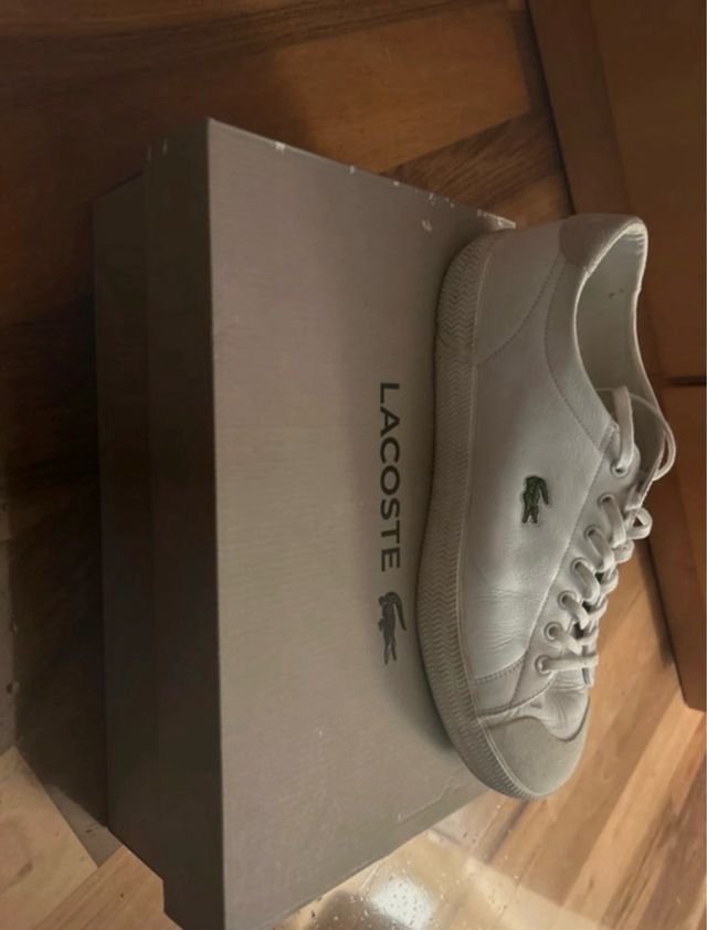 Scarpe Lacoste bianche - Usate
