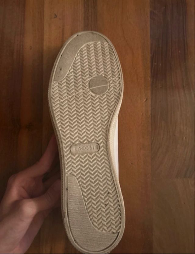 Scarpe Lacoste bianche - Usate