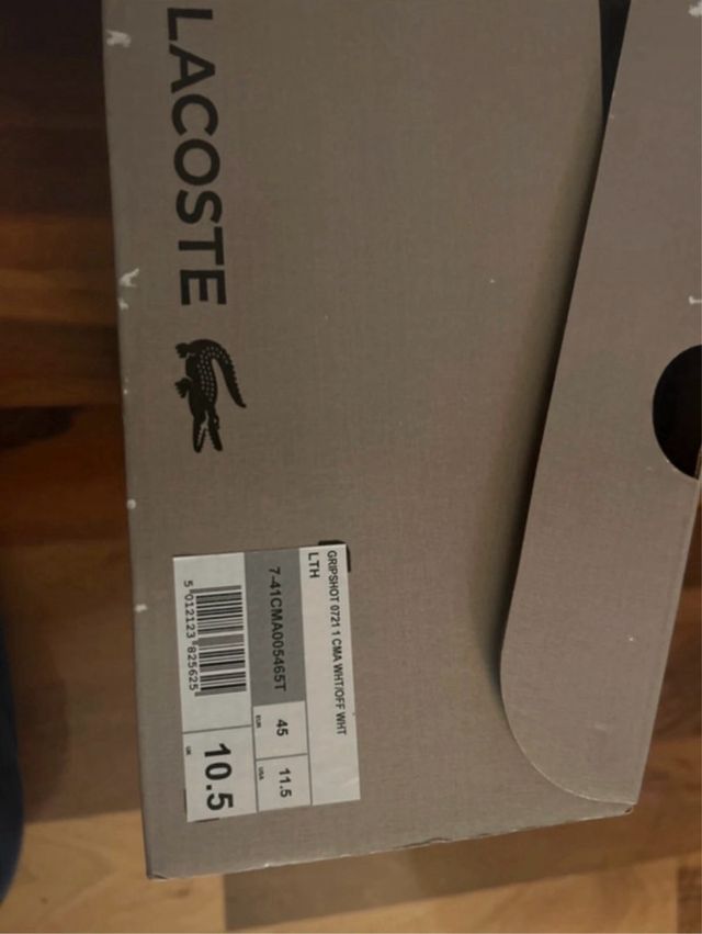 Scarpe Lacoste bianche - Usate