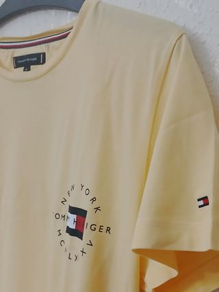 Camiseta Tommy Hilfiger Amarilla M