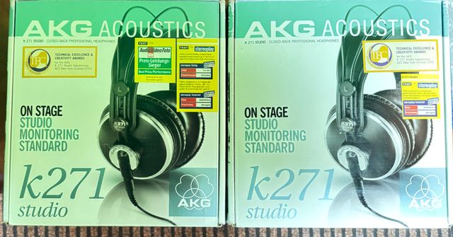 COPPIA DI  Cuffie AKG K271 Studio