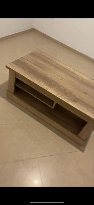 Mesa centro Casika madera marrón
