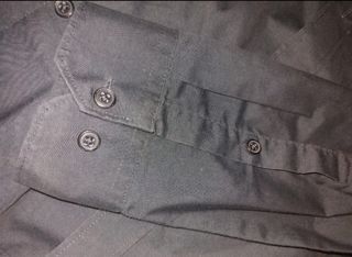 Camicia H&M nera tg S uomo slim fit