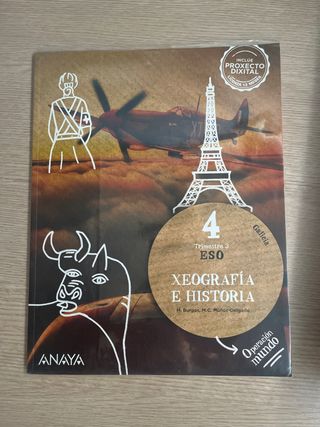 Lote 1/3 Trimestre Xeografía e Historia 4ESO ANAYA
