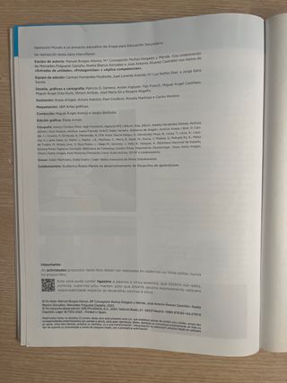 Lote 1/3 Trimestre Xeografía e Historia 4ESO ANAYA