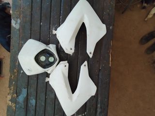 Plasticos Derbi Senda blancos