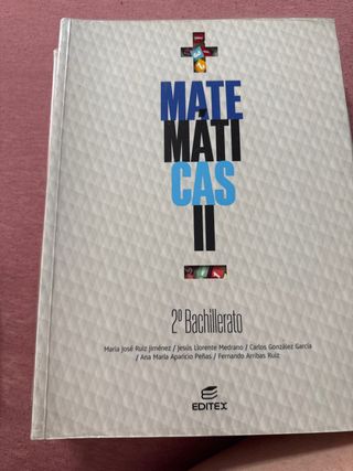 Matemáticas II 2º Bachillerato