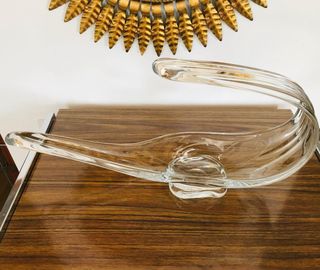 Centro mesa cristal francés vintage