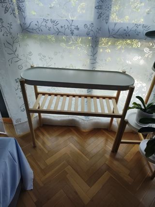 Estanteria plantas - bambú blanco