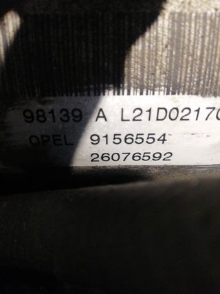 BOMBA SERVODIRECCION OPEL ASTRA G BERLINA