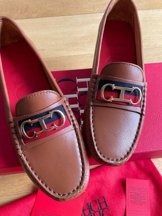 Mocasines Carolina Herrera Marrón 37
