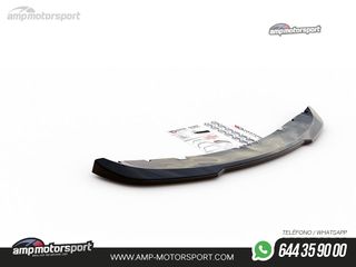 SPOILER DELANTERO DESCATALOGADO MINI COOPER / ONE R50 NEGRO BRILLO
