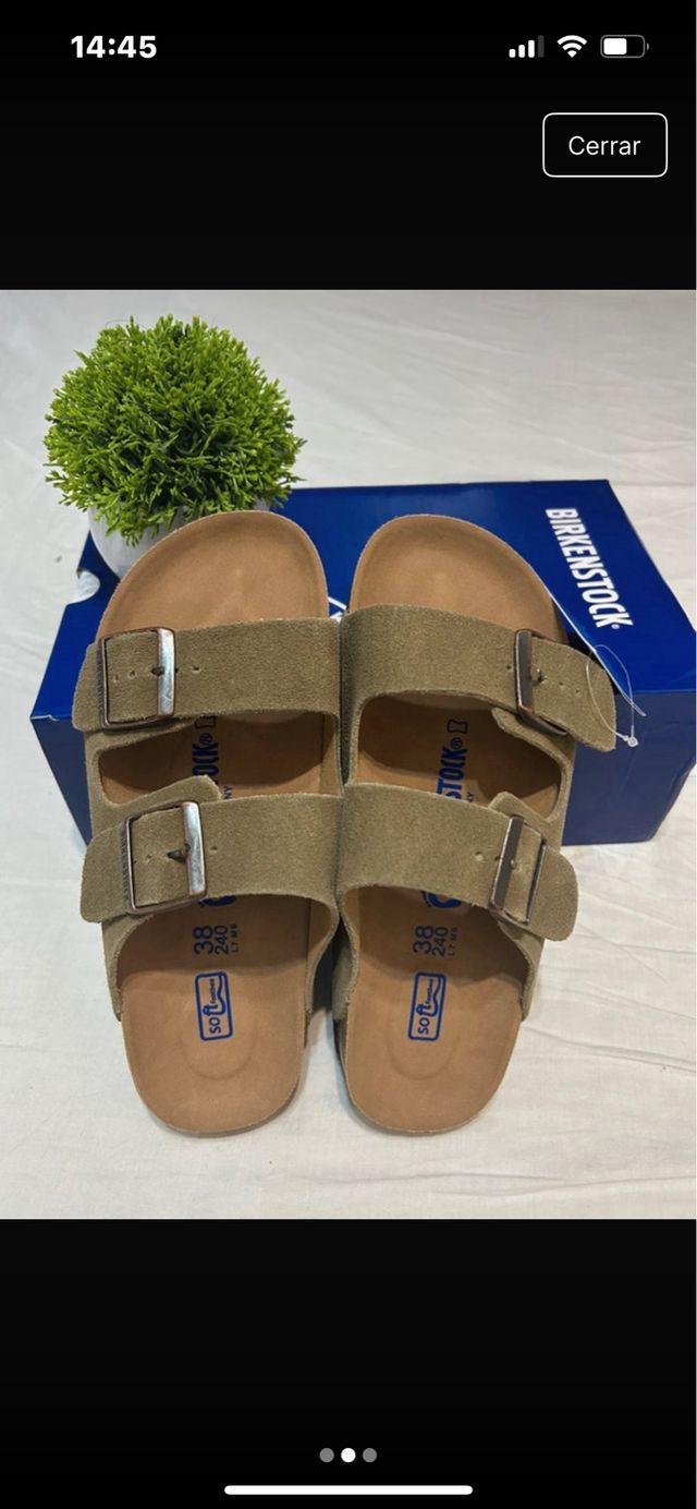 Sandalias Birkenstock - talla 38