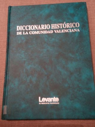 13-Diccionario Histórico de Comunidad Valenciana