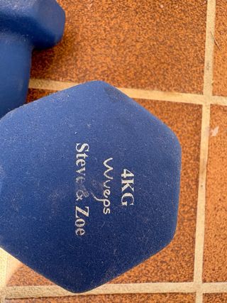 Pack de 2 Mancuernas 4kg 