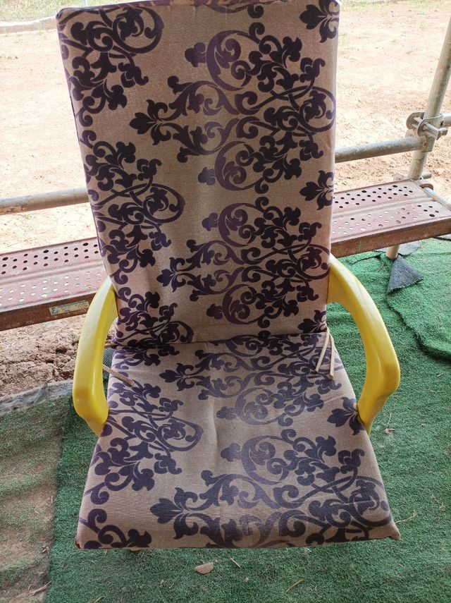 Cojines sillas - Beige/Morado